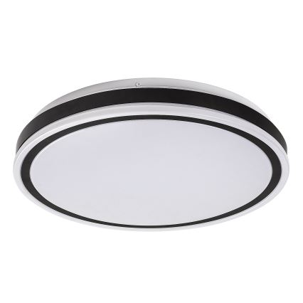 Rabalux - затемнюваний стельовий світильник LED/20W/230V 3000-6500K діам. 38,5 cm чорний + пульт дистанційного керування