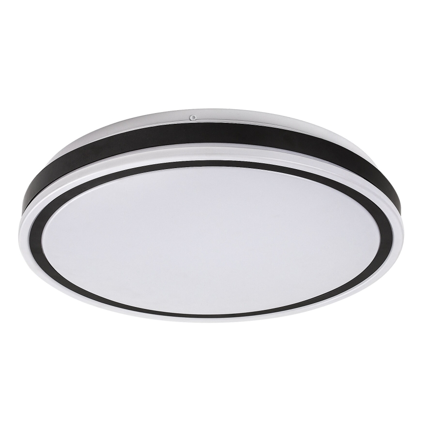 Rabalux - затемнюваний стельовий світильник LED/20W/230V 3000-6500K діам. 38,5 cm чорний + пульт дистанційного керування