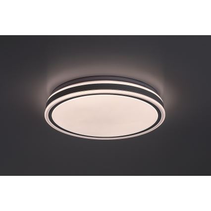 Rabalux - диммируемый потолочный LED-светильник, 23 Вт, 230 В, 3000-6500 К, диаметр 38,5 см, белый, с пультом дистанционного управления