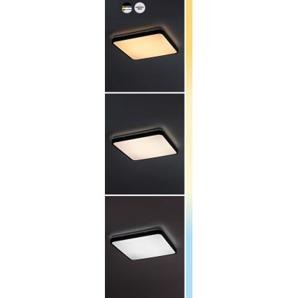 Rabalux - Світлодіодний стельовий світильник для ванної кімнати LED/24W/230V 3000/4000/6000K IP44 29x29 cm білий