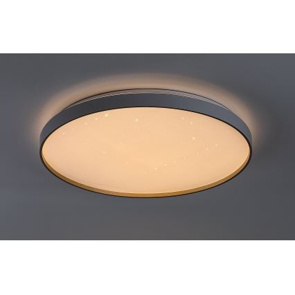 Rabalux - стельовий світильник LED з регульованою яскравістю, 80 Вт, 230 В, 3000-6500 К, діаметр 77 см + пульт дистанційного керування