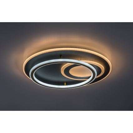 Rabalux - диммируемый светодиодный потолочный светильник LED/60W/230V 3000-6000K Ø 50 см + пульт дистанционного управления