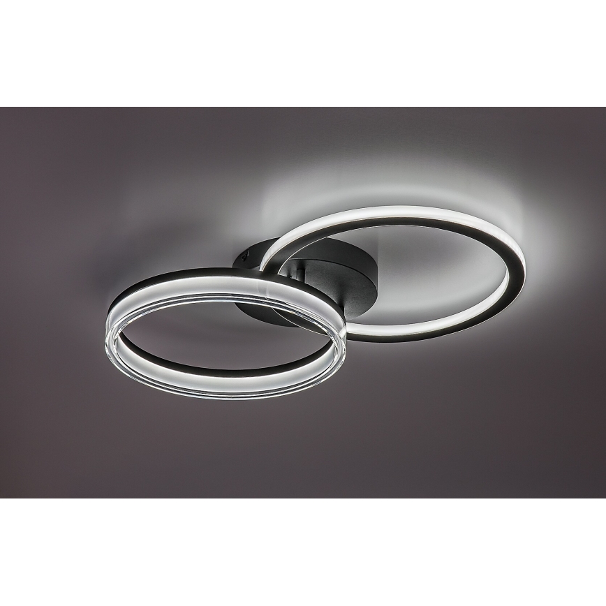 Rabalux - Светодиодный диммируемый потолочный светильник LED/38Вт/230В 3000–6500К 60×35 см + пульт дистанционного управления