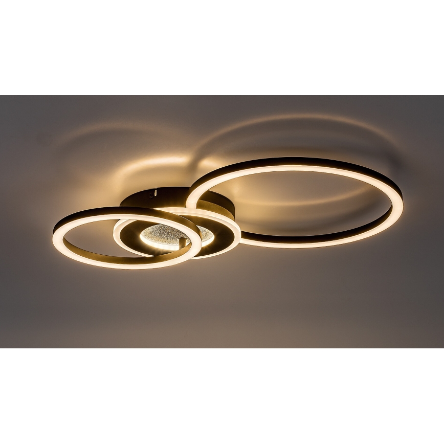 Rabalux - LED Стельовий світильник з регульованою яскравістю LED/24W/230V 3000-6500K 46x33 cm + дистанційне керування