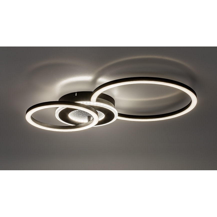 Rabalux - LED Стельовий світильник з регульованою яскравістю LED/24W/230V 3000-6500K 46x33 cm + дистанційне керування