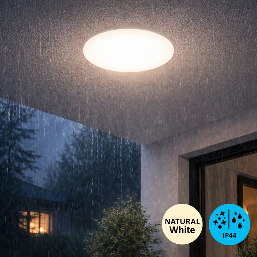 Rabalux - LED стельовий світильник для ванної кімнати LED/18 Вт/230 В IP44 4000K, діаметр 32 см