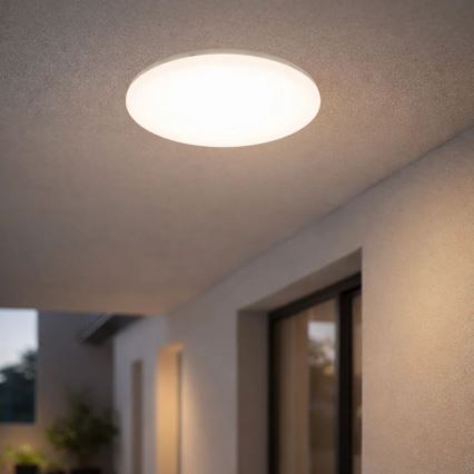 Rabalux - LED стельовий світильник для ванної кімнати LED/24W/230V, IP44, 4000K, діаметр 37,5 cm