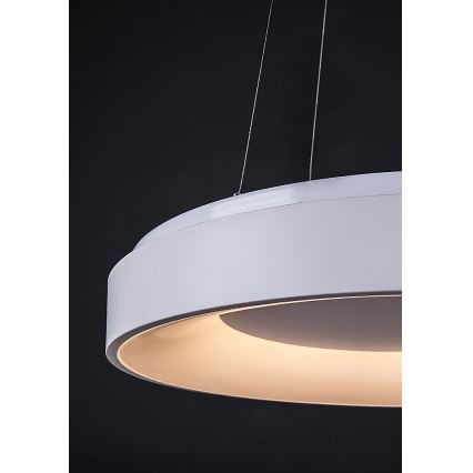 Rabalux - Світлодіодна підвісна люстра з регулюванням яскравості LED/38W/230V 3000-6500K білий + пульт дистанційного керування