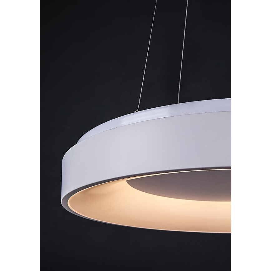 Rabalux - Світлодіодна підвісна люстра з регулюванням яскравості LED/38W/230V 3000-6500K білий + пульт дистанційного керування