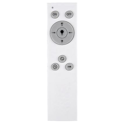Rabalux - Світлодіодна підвісна люстра з регулюванням яскравості LED/38W/230V 3000-6500K білий + пульт дистанційного керування