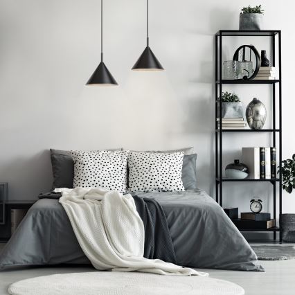 Rabalux - Люстра на тросе 1xE27/40W/230V черный