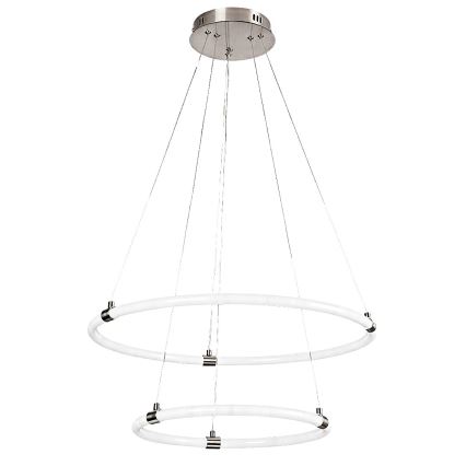 Rabalux - Світлодіодна підвісна люстра з регулюванням яскравості LED/55W/230V + пульт дистанційного керування