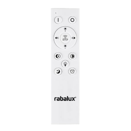 Rabalux - Світлодіодна підвісна люстра з регулюванням яскравості LED/55W/230V + пульт дистанційного керування