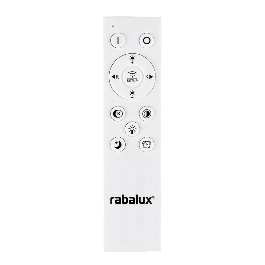 Rabalux - Світлодіодна підвісна люстра з регулюванням яскравості LED/55W/230V + пульт дистанційного керування