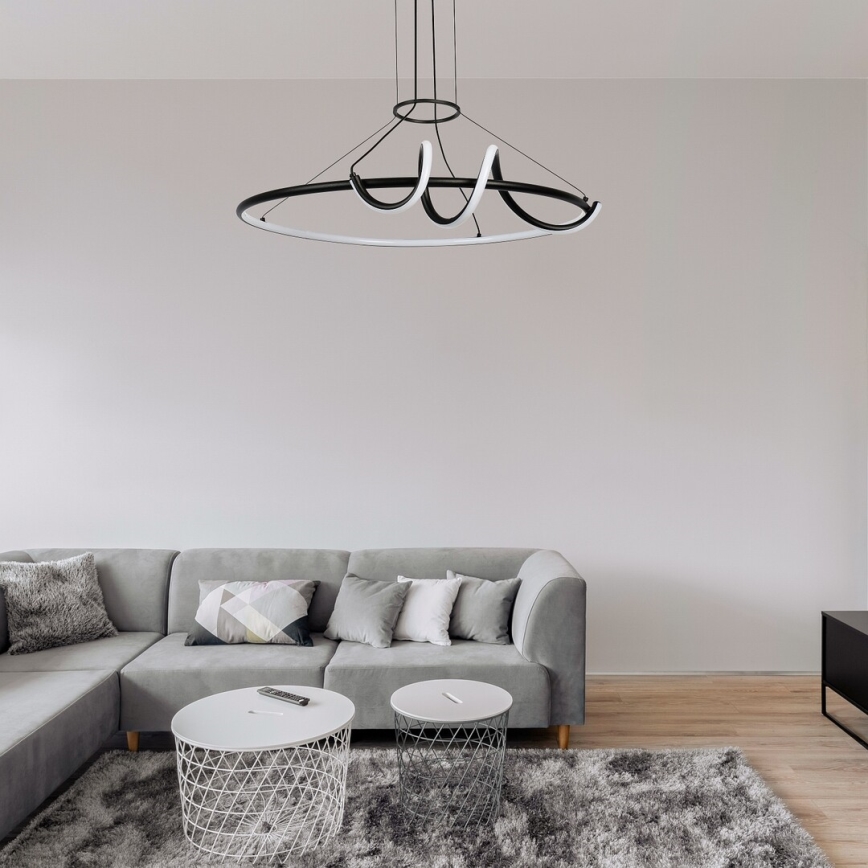 Rabalux - Светодиодная подвесная люстра с регулированием яркости LED/46W/230V 3000-6500K + дистанционное управление