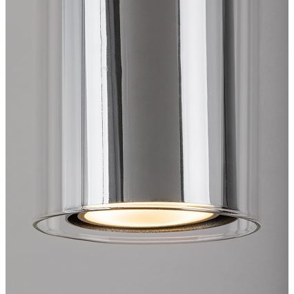 Rabalux - Підвісна люстра 1xGU10/50W/230V прозорий/глянцевий хром