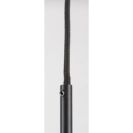 Rabalux - Подвесная люстра 1xGU10/50W/230V прозрачный/черный