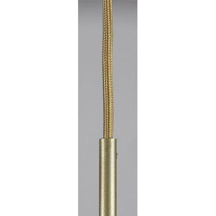 Rabalux - Подвесная люстра 1xE27/40W/230V прозрачный/золотистый