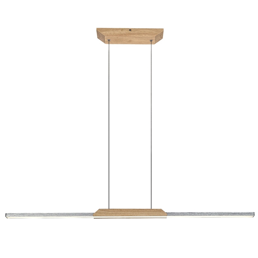 Rabalux - Світлодіодна підвісна люстра LED/26W/230V 4000K бук