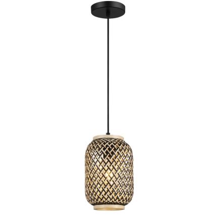 Rabalux - Подвесной светильник на тросе 1xE27/40W/230V ротанг