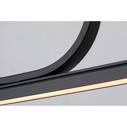 Rabalux - Світлодіодна підвісна люстра LED/25W/230V 3000K чорний