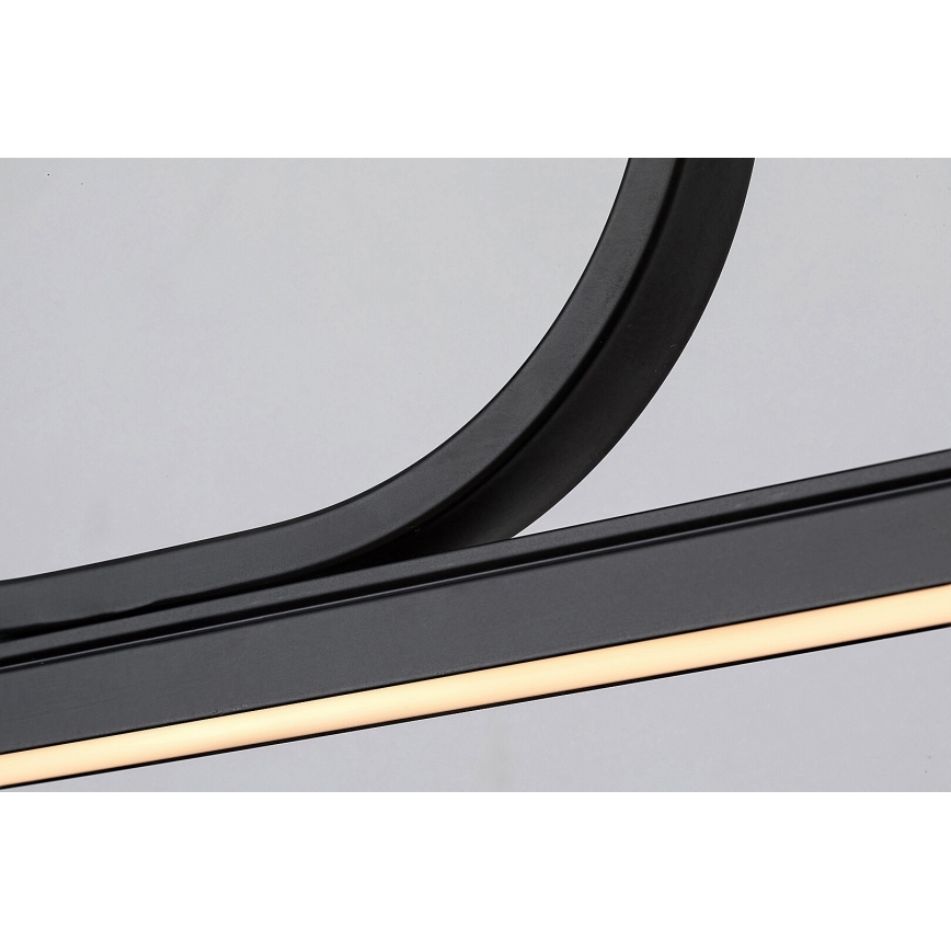 Rabalux - Світлодіодна підвісна люстра LED/25W/230V 3000K чорний