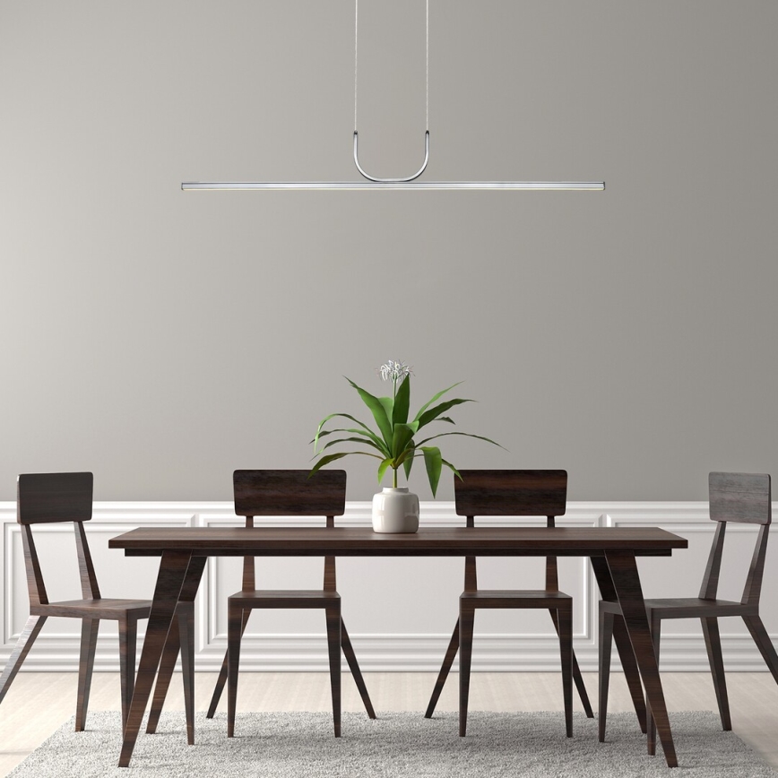 Rabalux - Світлодіодна підвісна люстра LED/25W/230V 3000K глянцевий хром