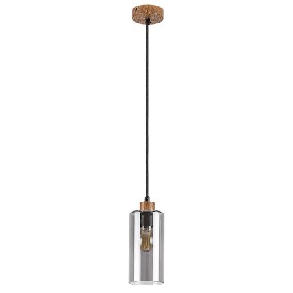 Rabalux - Подвесная люстра 1xE27/25W/230V дуб