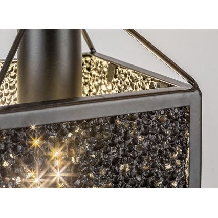 Rabalux - Підвісна люстра 1xE27/40W/230V чорний