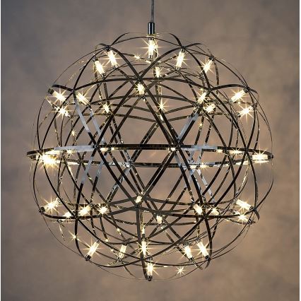Rabalux - Світлодіодна підвісна люстра LED/16W/230V 3000K глянцевий хром