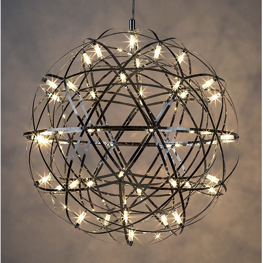 Rabalux - Світлодіодна підвісна люстра LED/16W/230V 3000K глянцевий хром