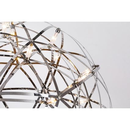 Rabalux - Світлодіодна підвісна люстра LED/16W/230V 3000K глянцевий хром