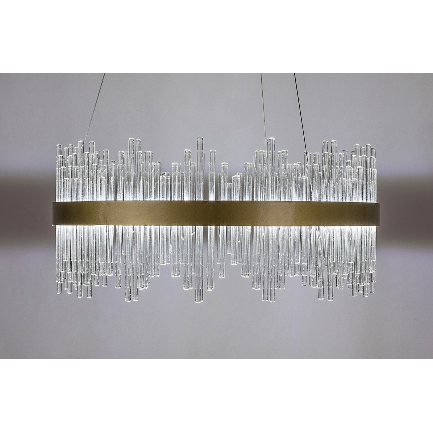 Rabalux - Светодиодная подвесная люстра LED/36W/230V 3000/4000/6000K золотистый