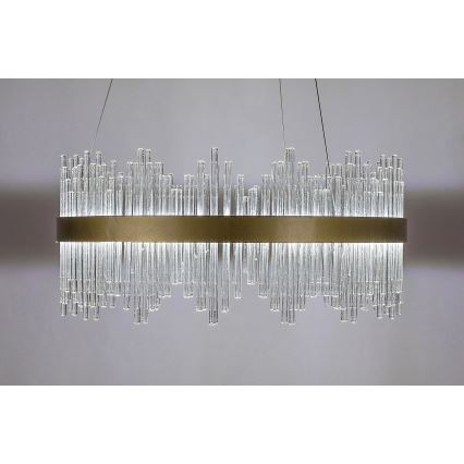Rabalux - Світлодіодна підвісна люстра LED/36W/230V 3000/4000/6000K золотий