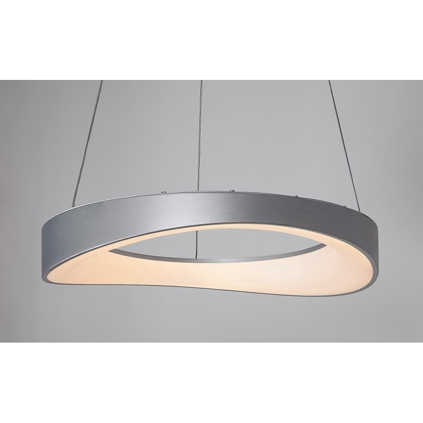 Rabalux - Светодиодная подвесная люстра LED/56W/230V 3000K серебристый