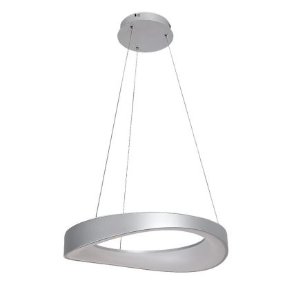 Rabalux - Светодиодная подвесная люстра LED/56W/230V 3000K серебристый