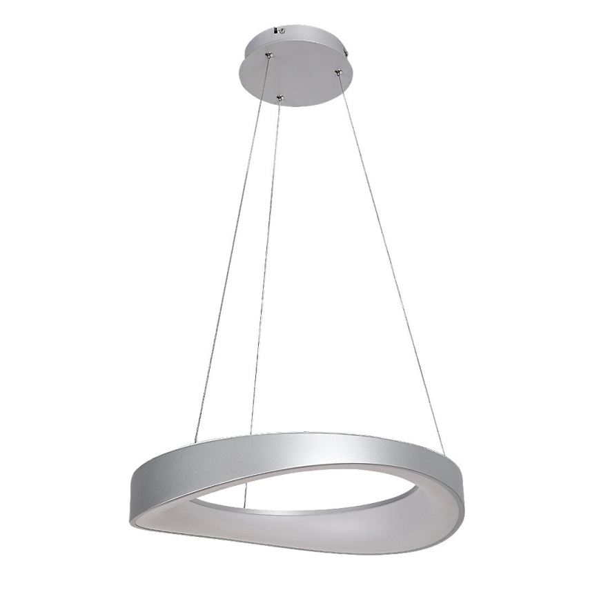 Rabalux - Светодиодная подвесная люстра LED/56W/230V 3000K серебристый