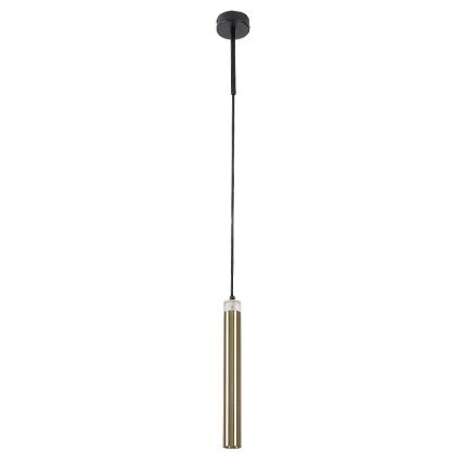 Rabalux - Світлодіодна підвісна люстра LED/10W/230V 4000K чорний/золотий