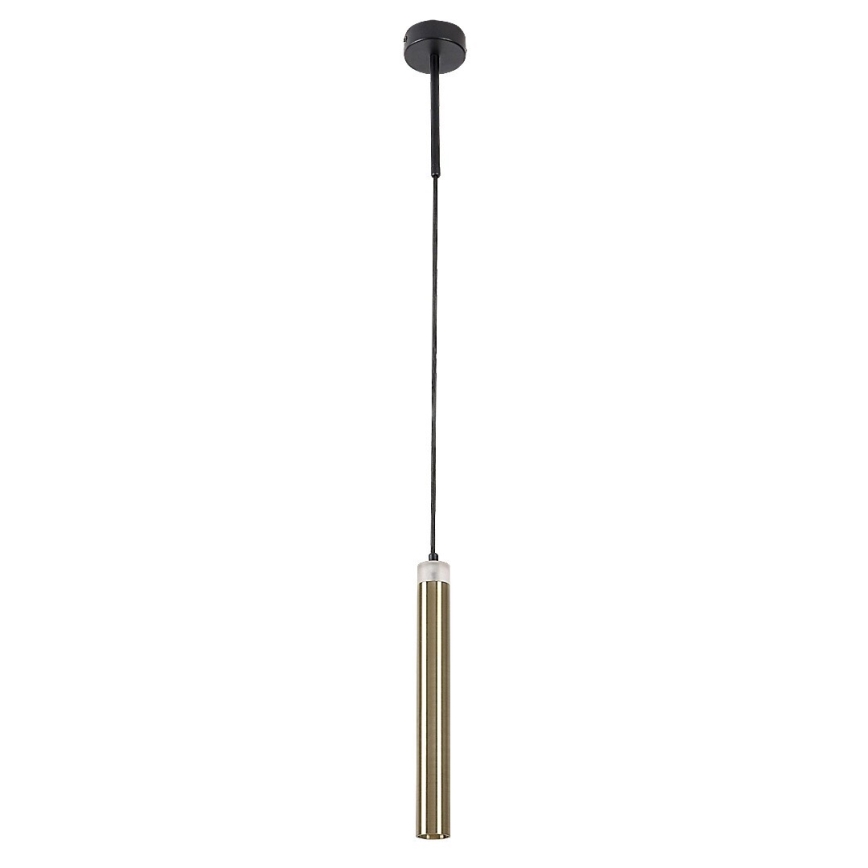 Rabalux - Світлодіодна підвісна люстра LED/10W/230V 4000K чорний/золотий