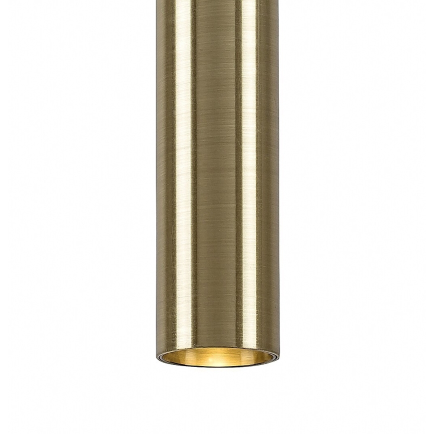 Rabalux - Світлодіодна підвісна люстра LED/10W/230V 4000K чорний/золотий