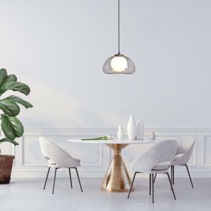 Rabalux - Подвесная люстра 1xG9/5W/230V дымчатый