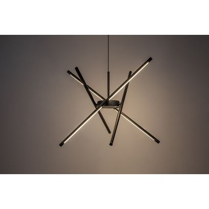 Rabalux - Світлодіодна підвісна люстра LED/40W/230V 3000K чорний