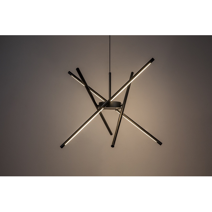 Rabalux - Світлодіодна підвісна люстра LED/40W/230V 3000K чорний