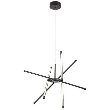 Rabalux - Світлодіодна підвісна люстра LED/40W/230V 3000K чорний