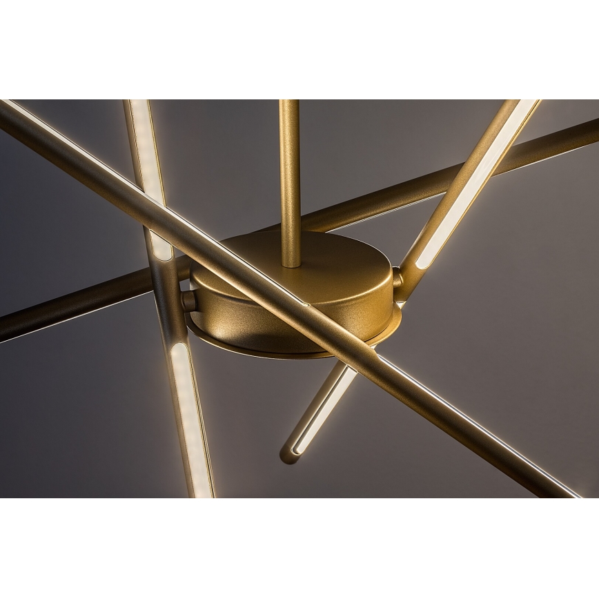 Rabalux - Світлодіодна підвісна люстра LED/40W/230V 3000K золотий