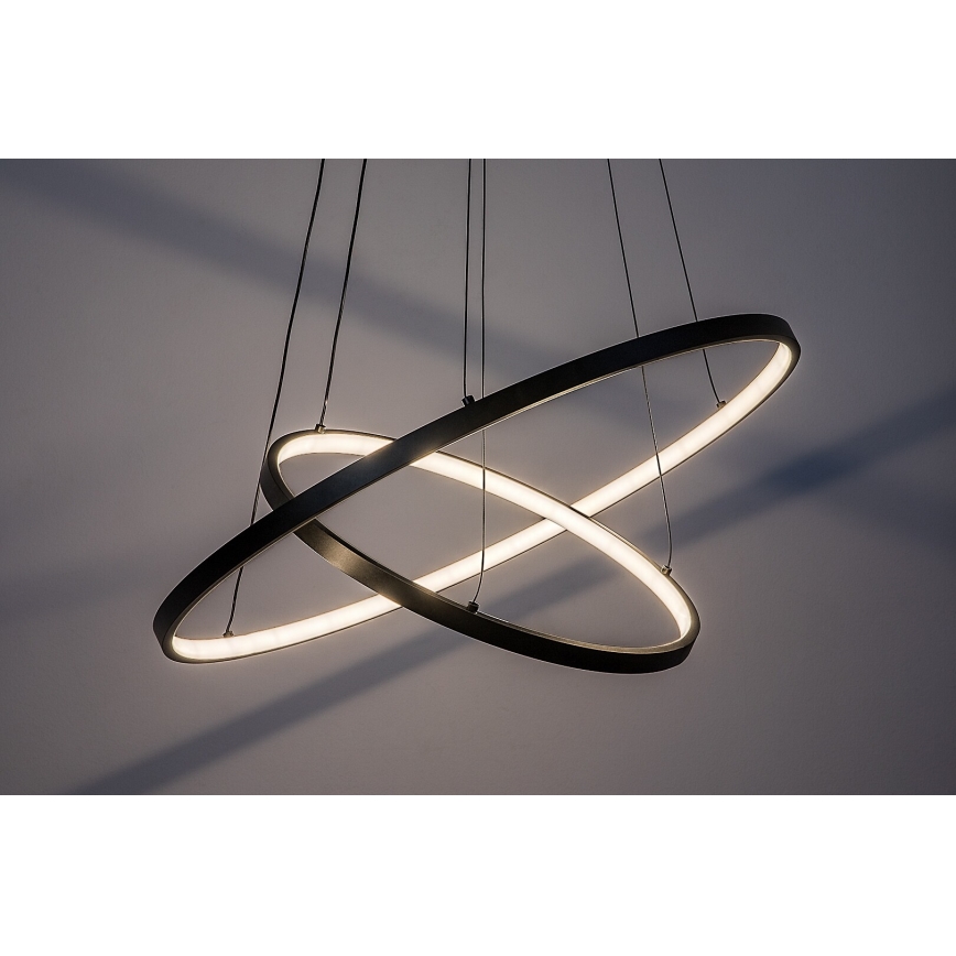 Rabalux - Диммируемая светодиодная люстра на тросе LED/75W/230V 3000-6500K + пульт дистанционного управления