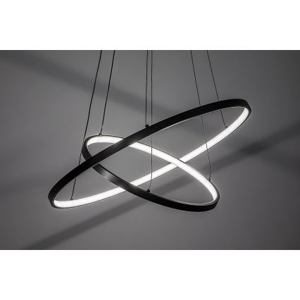 Rabalux - Диммируемая светодиодная люстра на тросе LED/75W/230V 3000-6500K + пульт дистанционного управления