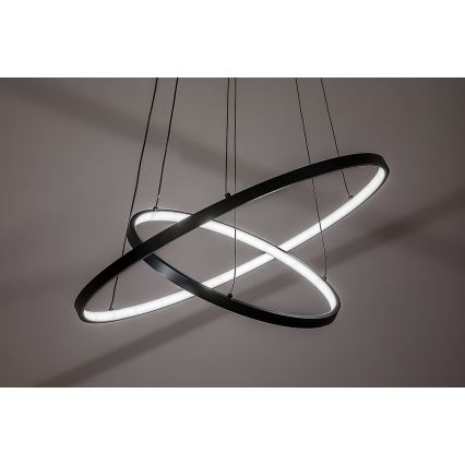 Rabalux - Диммируемая светодиодная люстра на тросе LED/75W/230V 3000-6500K + пульт дистанционного управления