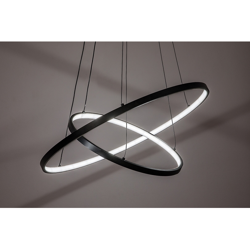 Rabalux - Диммируемая светодиодная люстра на тросе LED/75W/230V 3000-6500K + пульт дистанционного управления