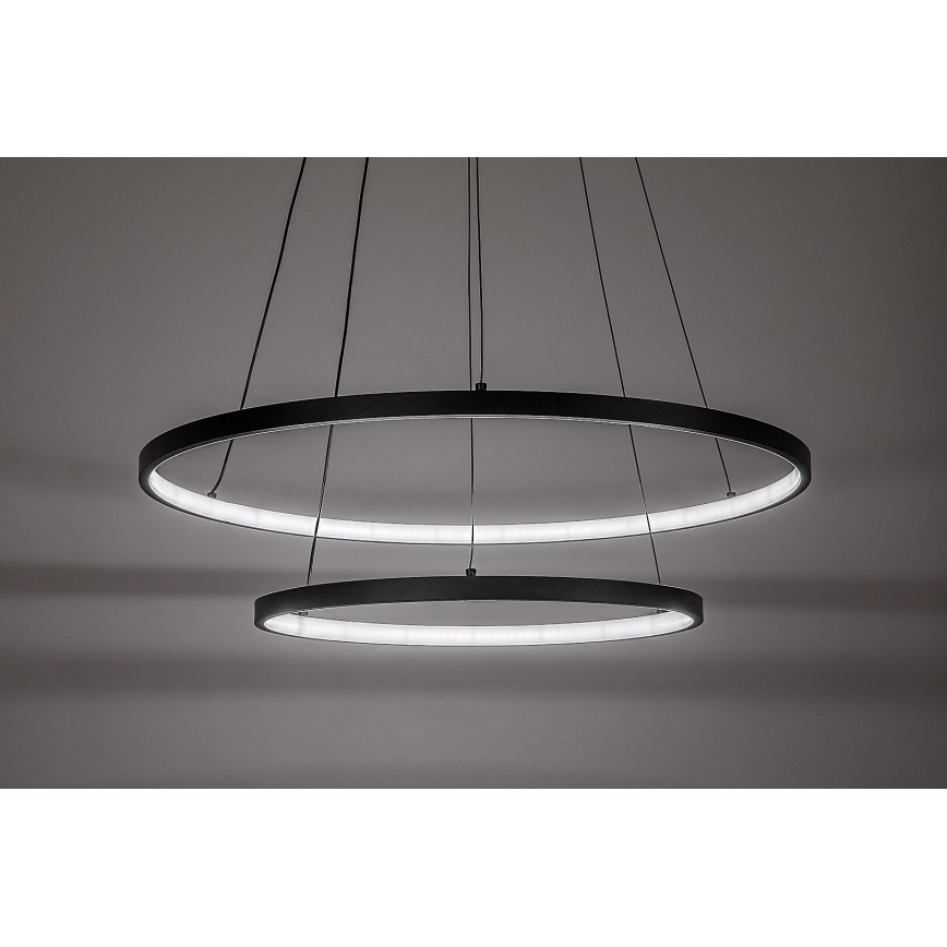 Rabalux - Диммируемая светодиодная люстра на тросе LED/75W/230V 3000-6500K + пульт дистанционного управления